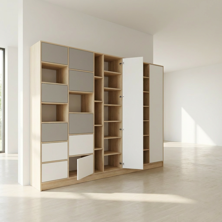 Bibliotheque sur mesure design