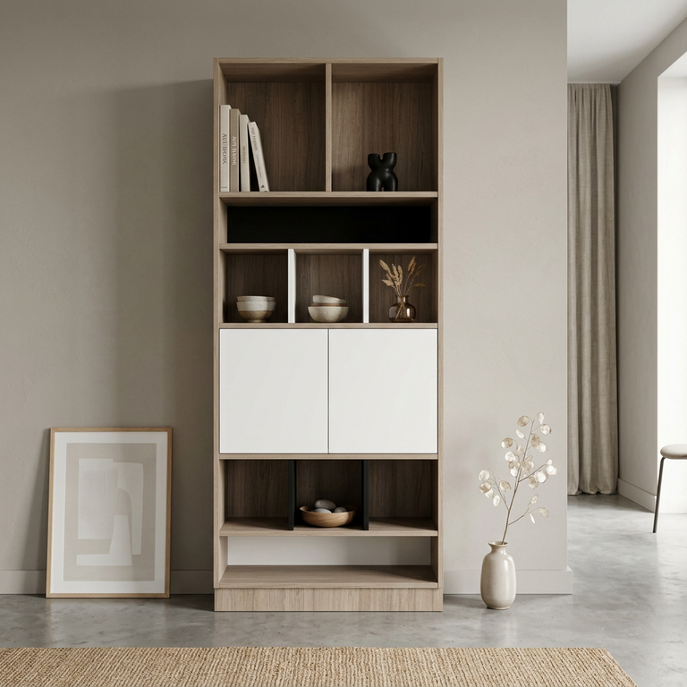 Etagère sur-mesure destructurée