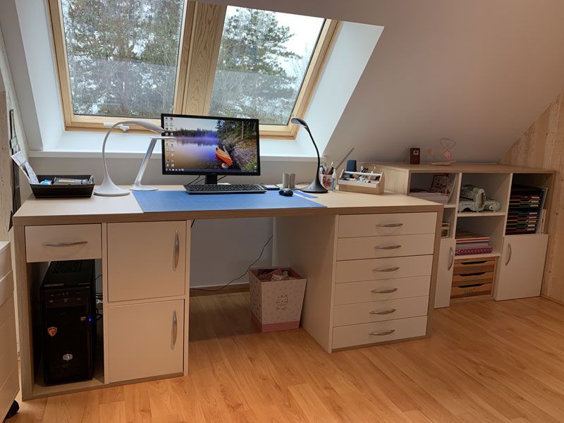 3 idées de bureau gain de place