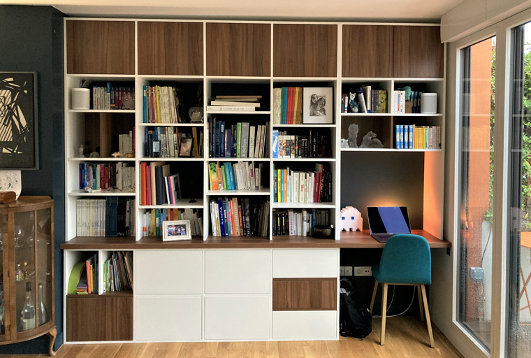 9 astuces pour aménager un bureau sur-mesure dans votre salon