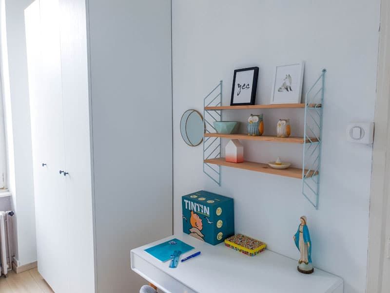 Fitting a made-to-measure wardrobe in a child's bedroom