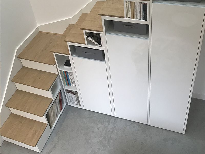 Comment créer un escalier quart tournant sur notre configurateur ? 