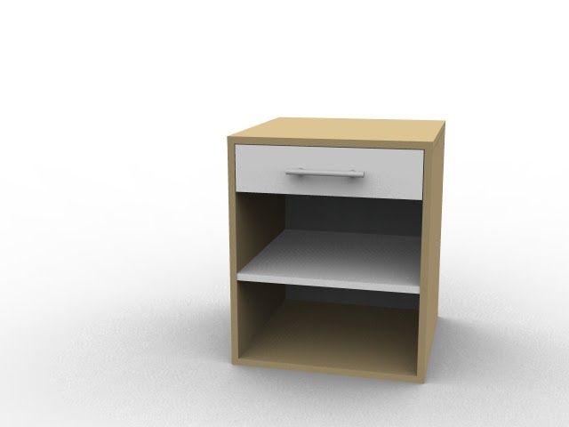 A modern bedside table