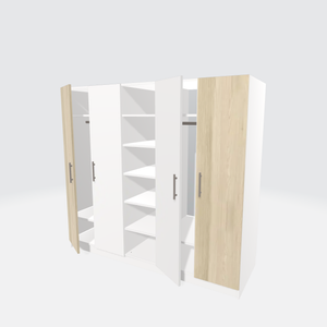 Penderie 5 portes sur mesure