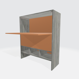 Meuble à abattant secrétaire sur-mesure