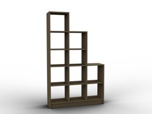 Etagère claustra en bois