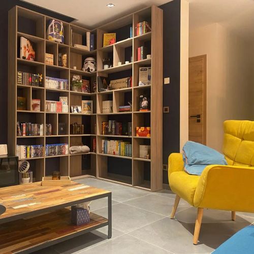 Bibliotheque Dangle Sur Mesure