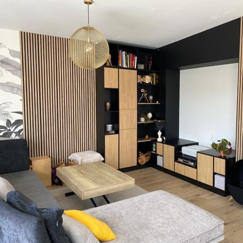 Meuble salon videoprojecteur