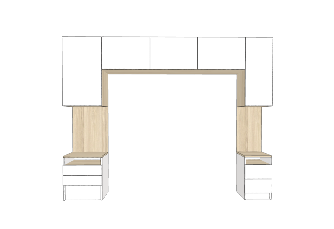 Dressing Pont De Lit