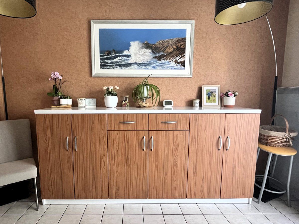 Aménagement complet salon sur mesure - Vue 1