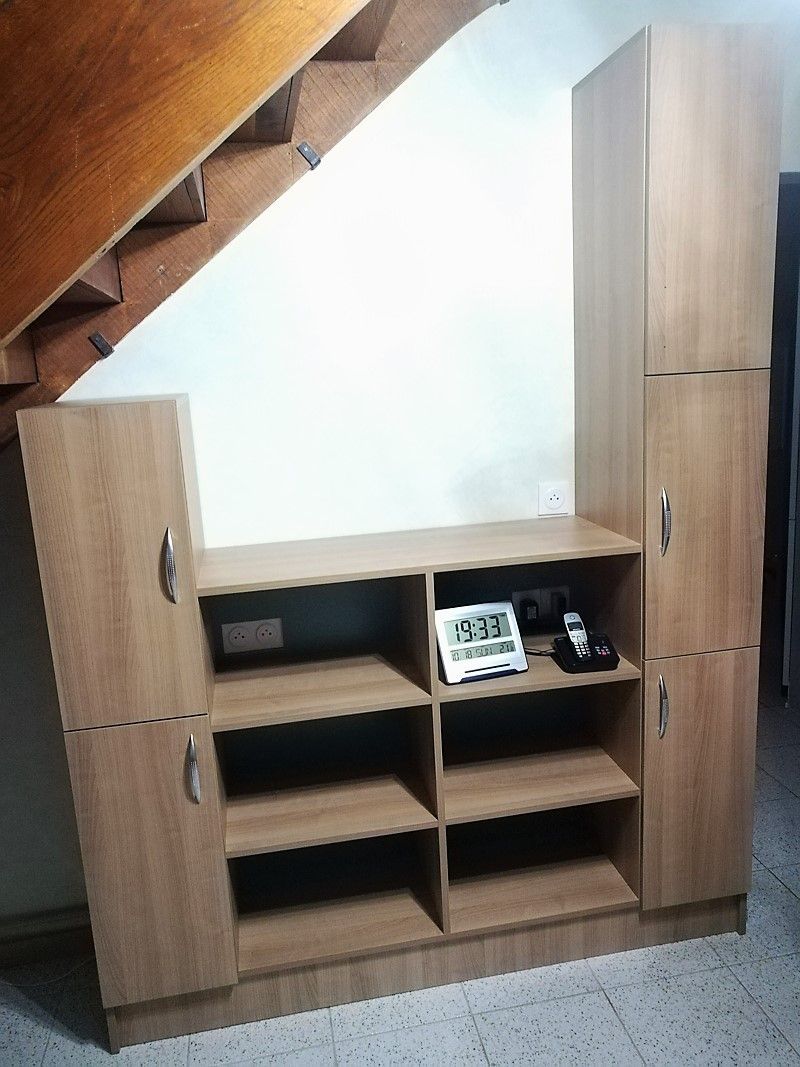 Meuble sur mesure à hauteur variable