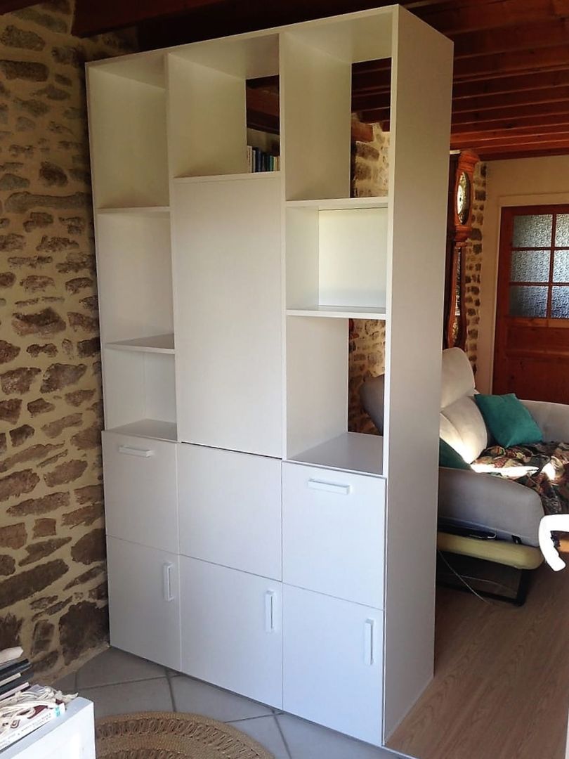 Meuble séparateur de pièce sur mesure - Vue 1