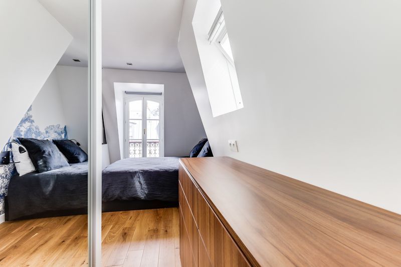 Meuble sous pente arrière sur mesure - Vue 1