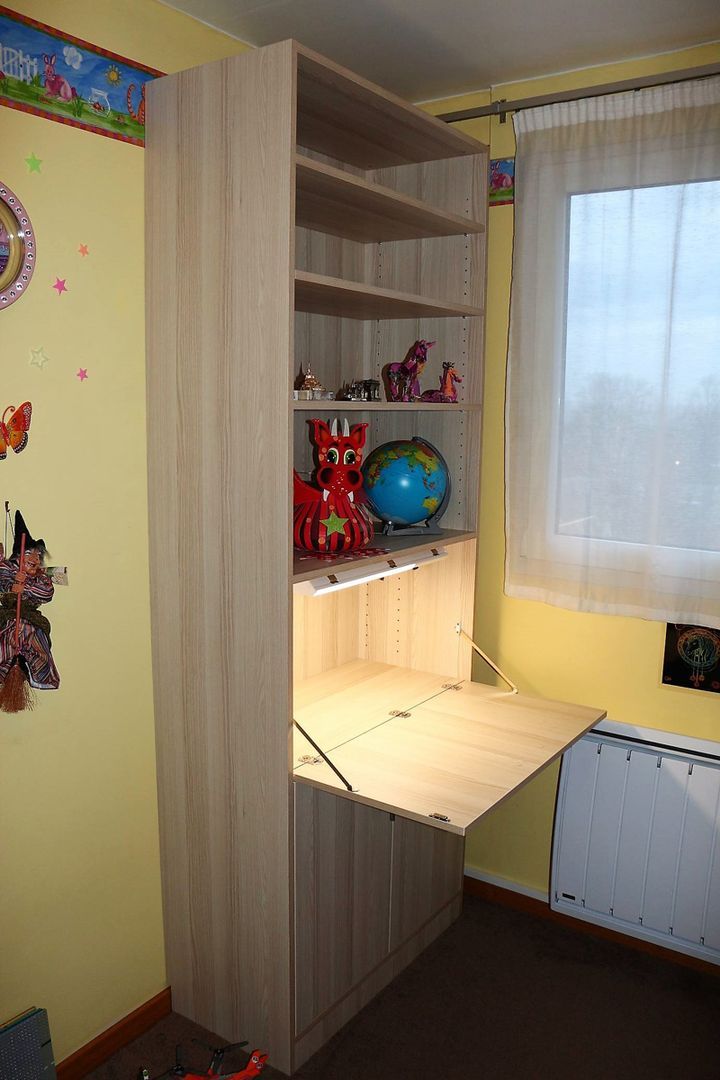 Bureau secrétaire sur-mesure - Vue 3