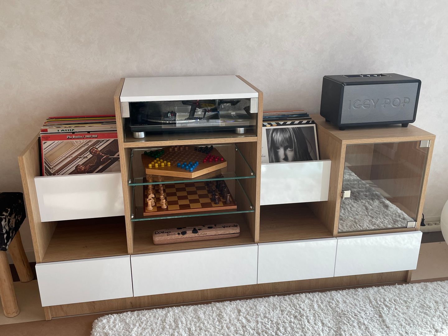 Custom Furniture for Turntable and Vinyl Records