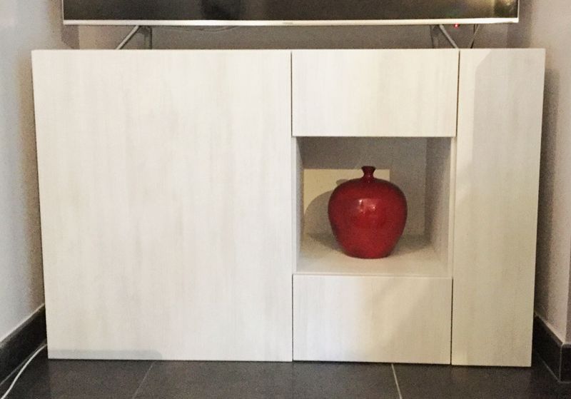 Meuble télé blanc