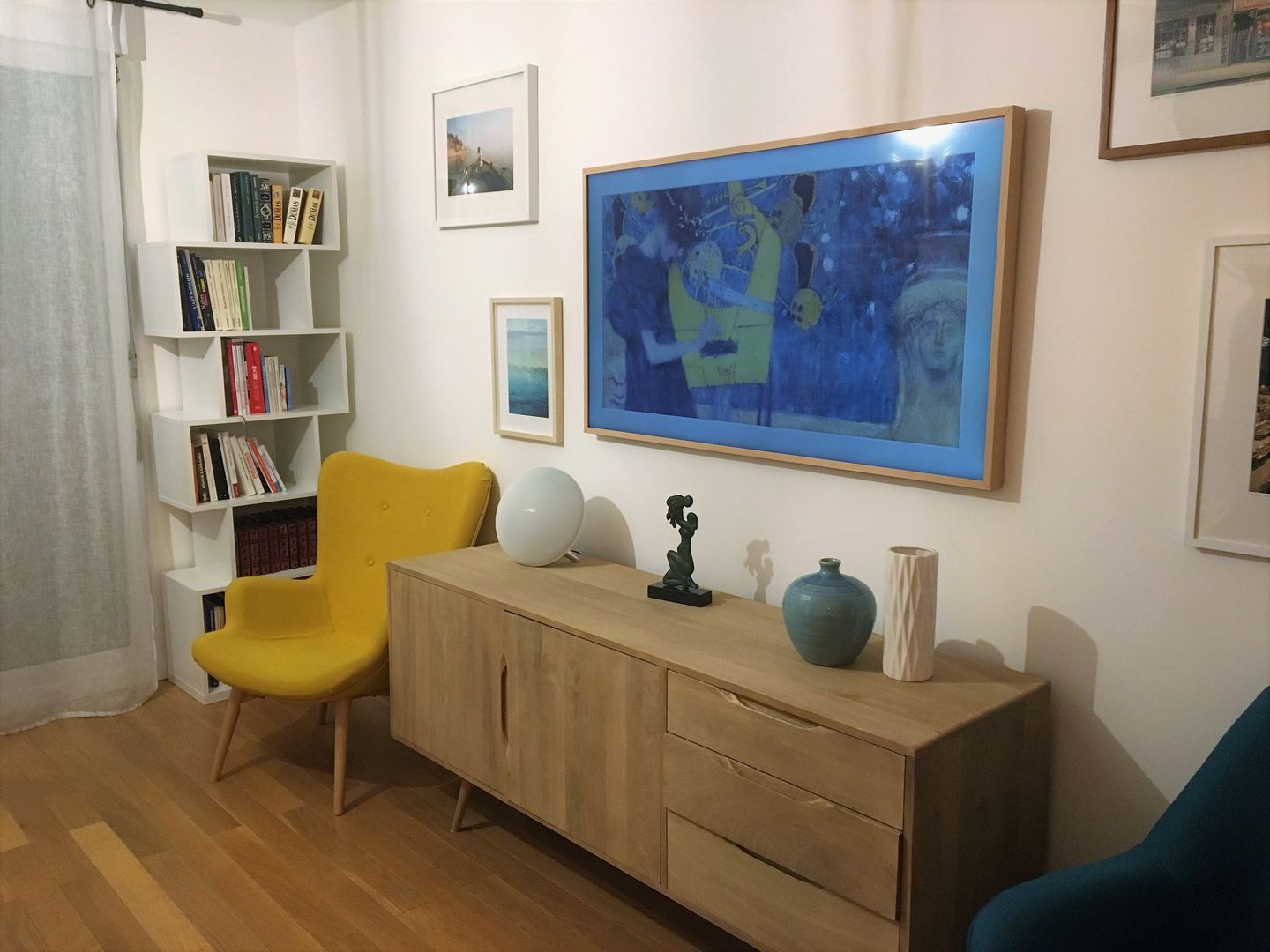 Bibliothèque destructurée sur mesure - Vue 1