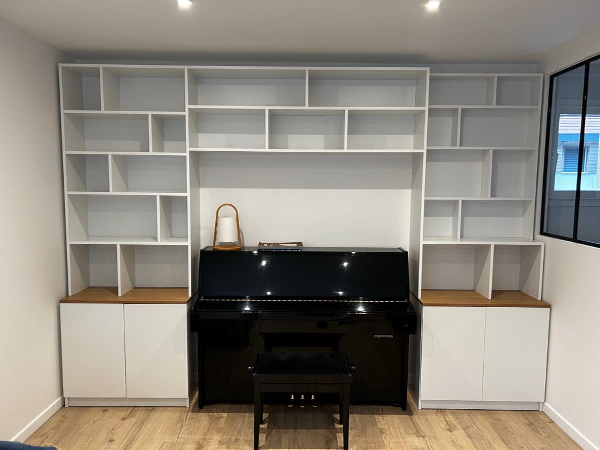 Meuble bibliothèque - Vue 1