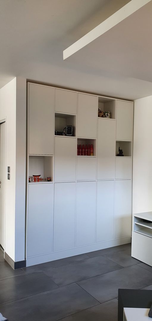 Modular Bookcases with Doors