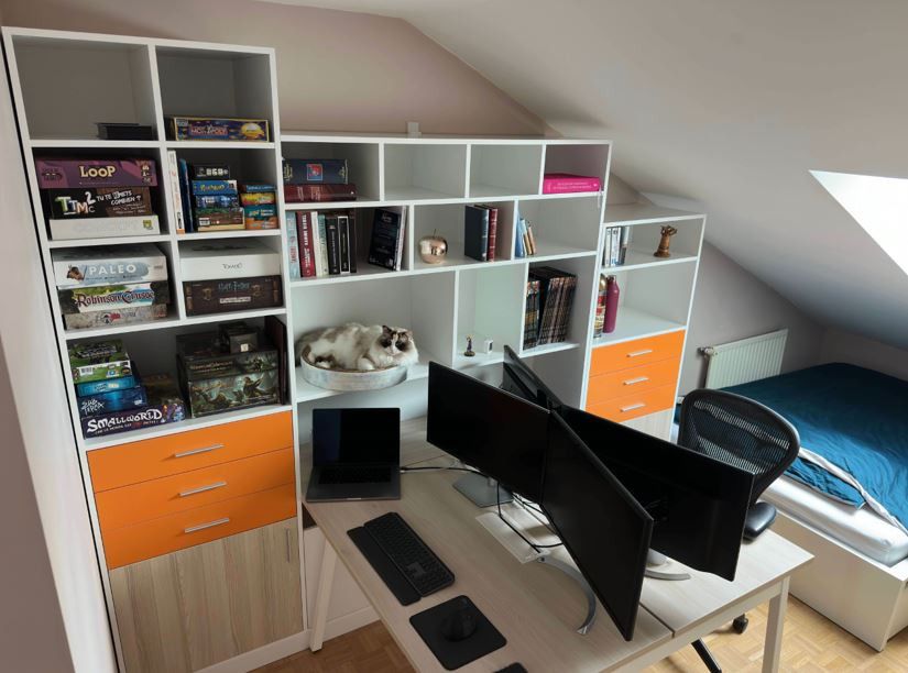 Bureau à hauteur variable sur mesure