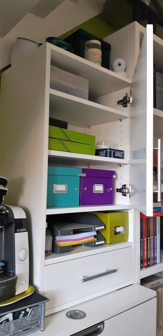 Rangement sur mesure avec portes et tiroirs - Vue 1