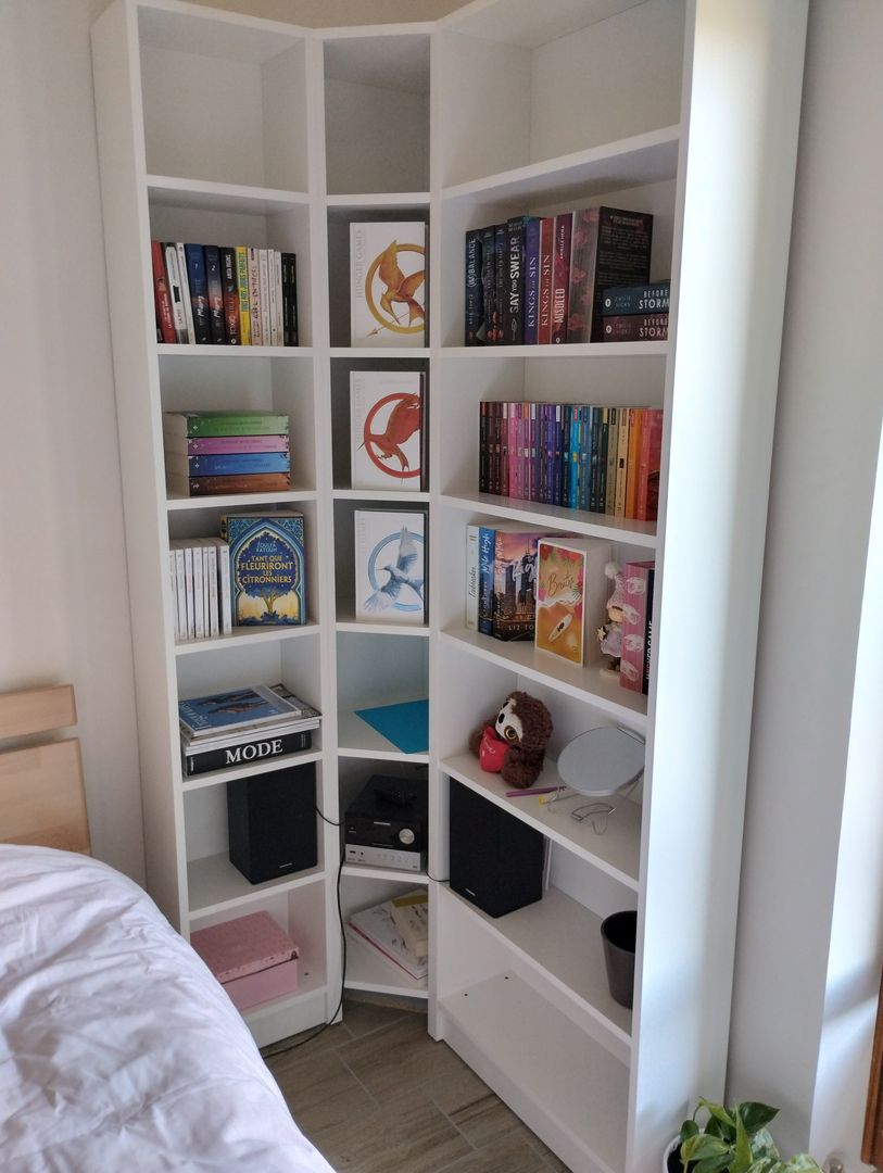 Bibliothèque d'angle sur mesure - Vue 2