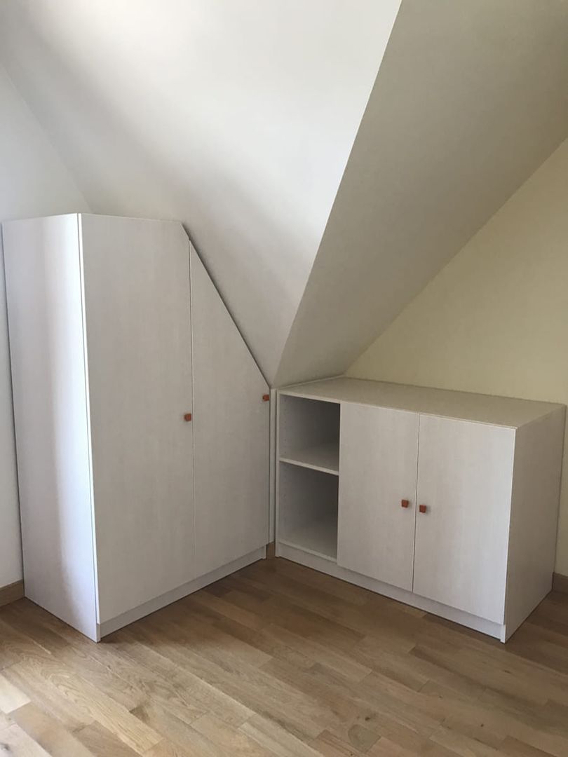 Meuble sous pente et commode sur mesure