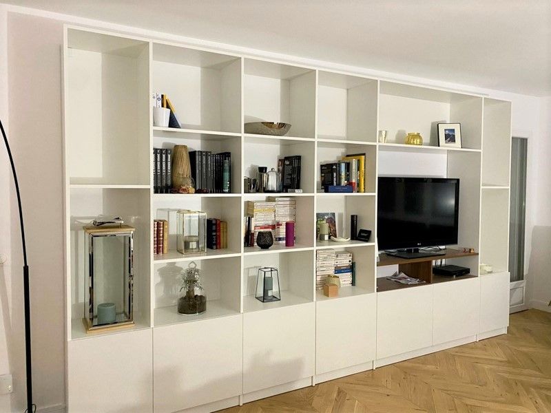 Meuble TV bibliothèque