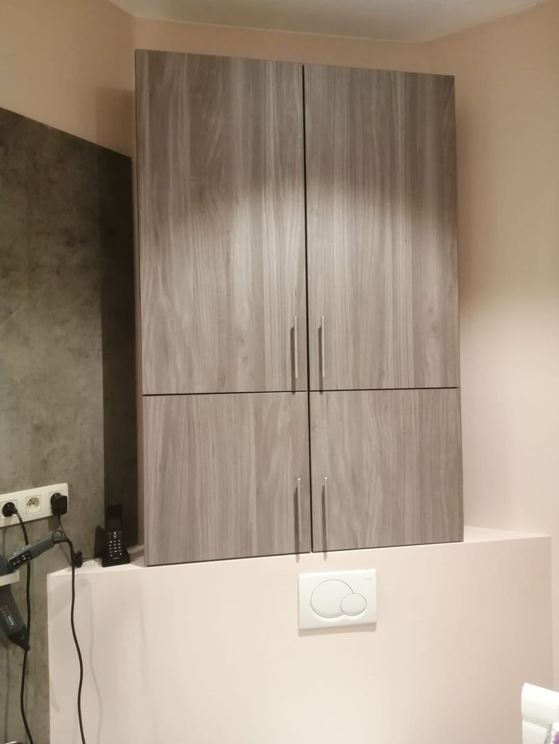 Caisson de rangement toilette