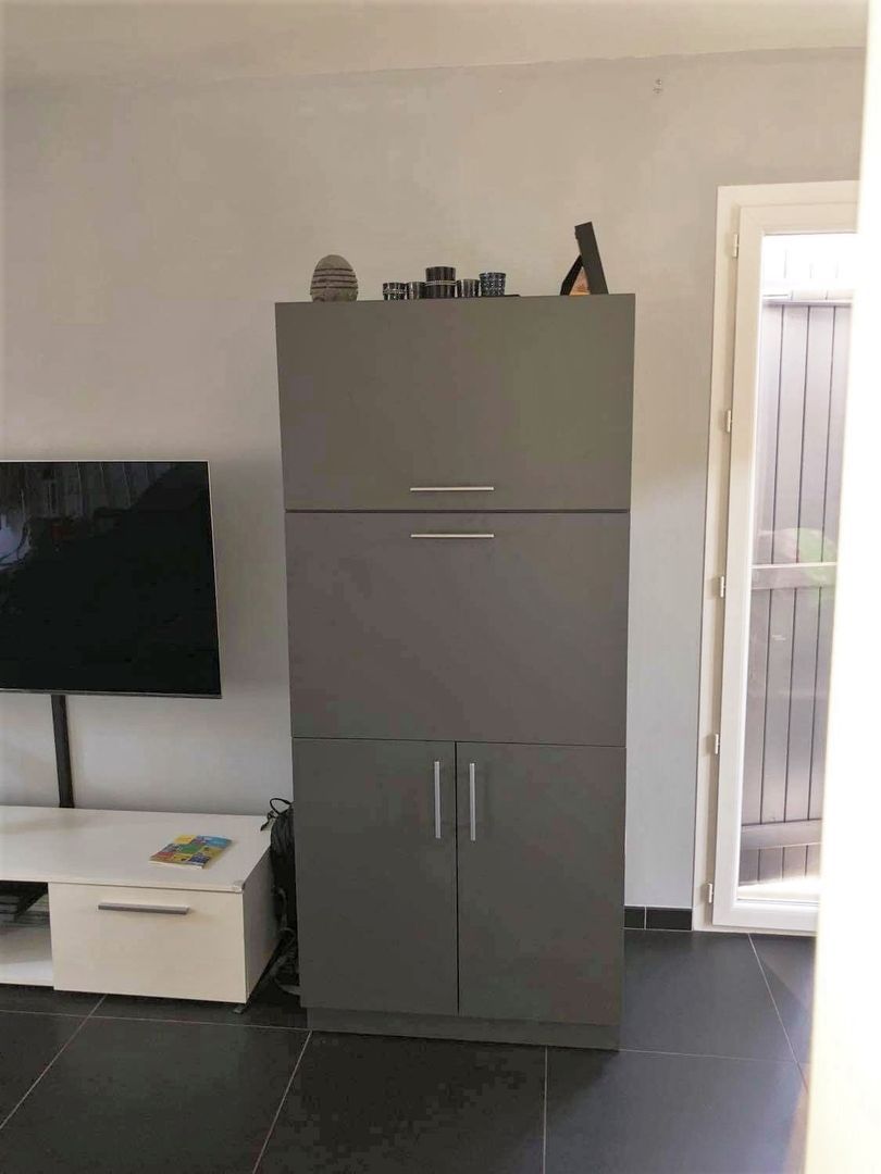 Bureau secrétaire salon sur mesure