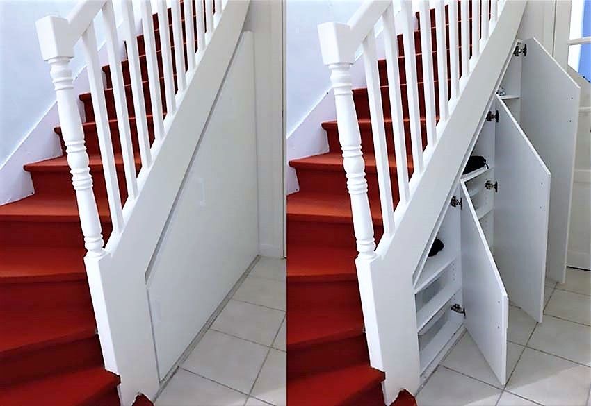 Meuble sous escalier sur mesure