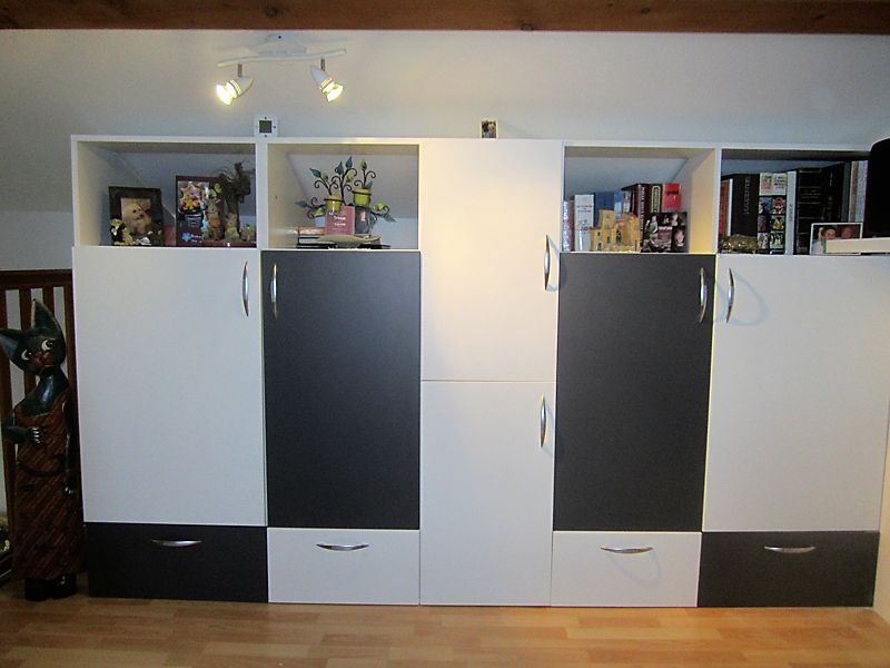 Meuble sous-pente arrière sur-mesure