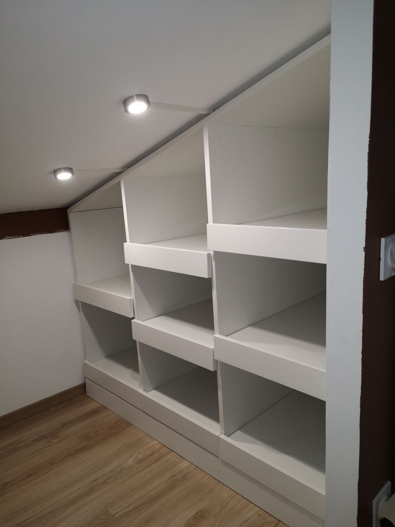 Dressing sous combles modulable