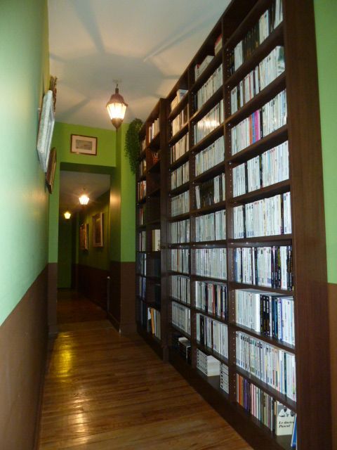 Bibliothèque sur-mesure en bois