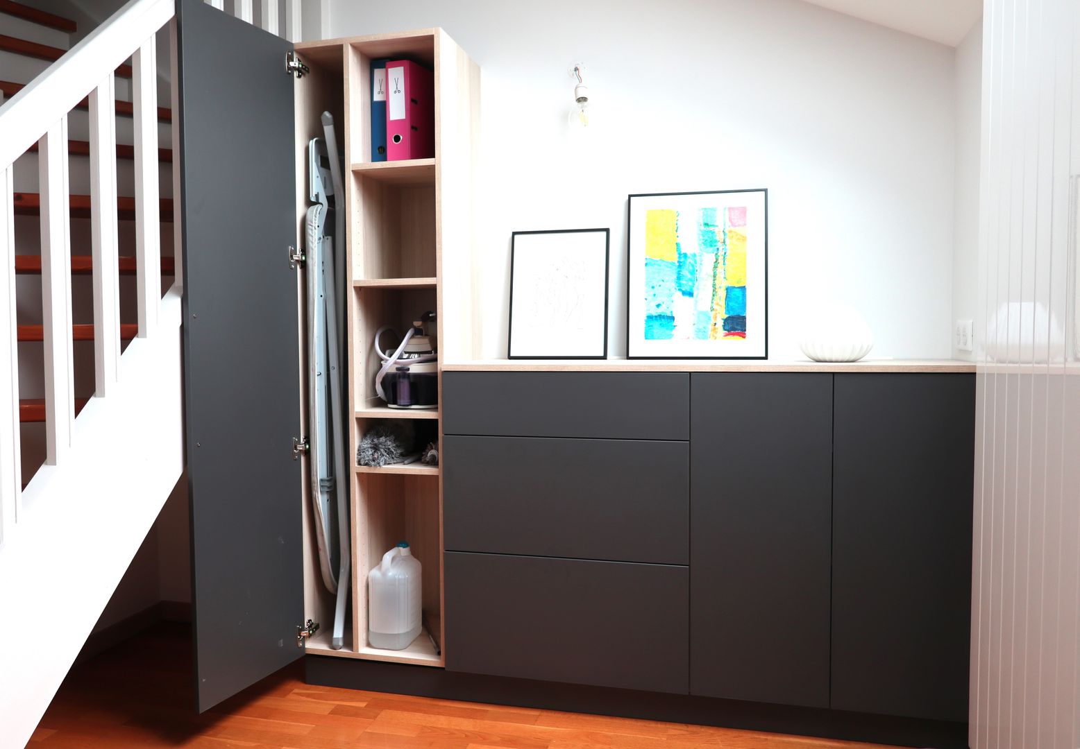 Meuble à hauteur variable sur mesure - Vue 1