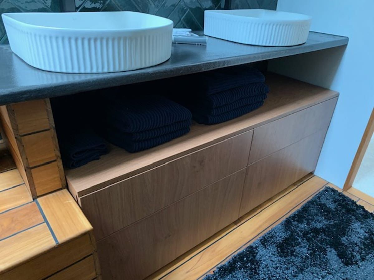 Meuble bas sous vasque 