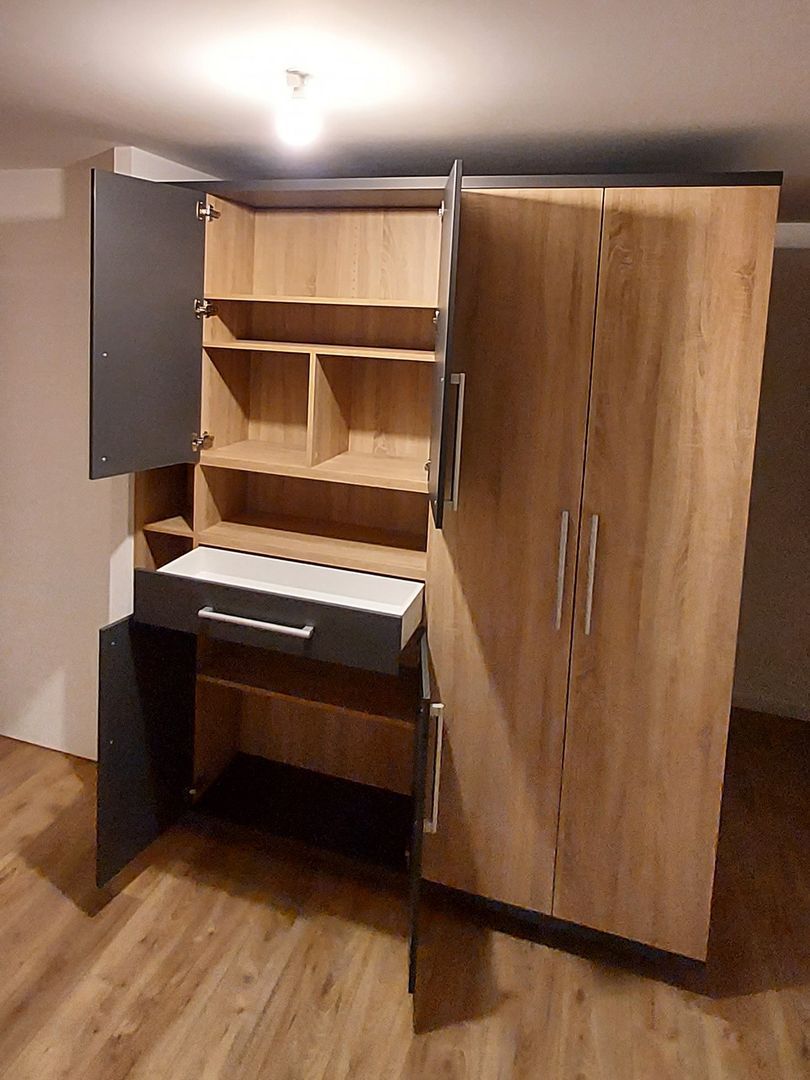 Dressing haut avec portes sur mesure - Vue 1