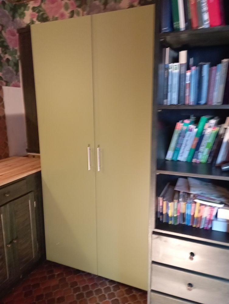 Armoire de rangement sur mesure verte147473