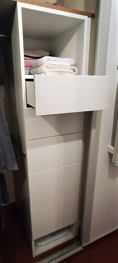 Commode tiroirs tout bois sur mesure