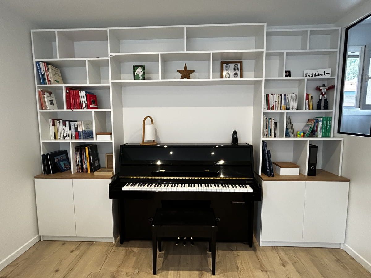 Meuble bibliothèque