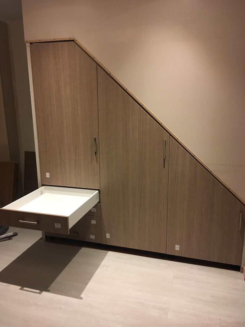Custom Angled Wardrobe