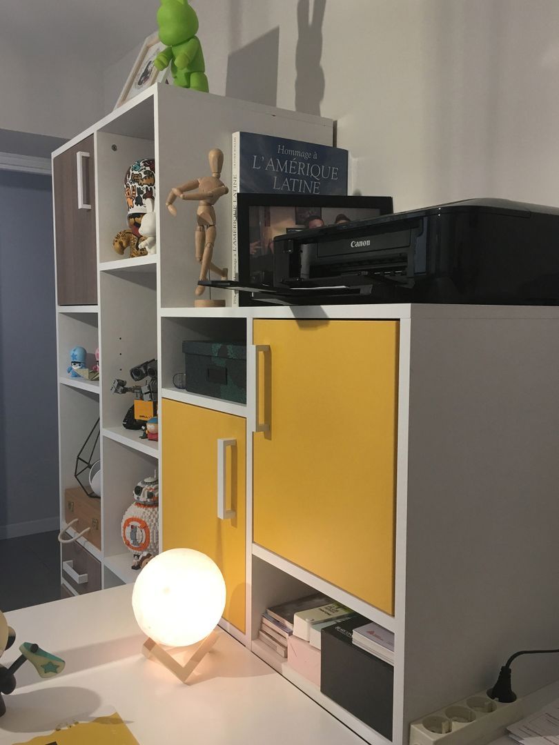 Meuble bibliothèque bureau - Vue 3