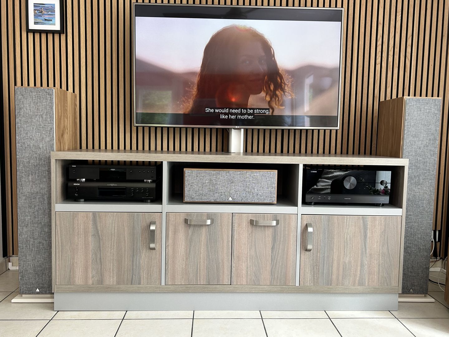 Custom Home Theater TV Stand