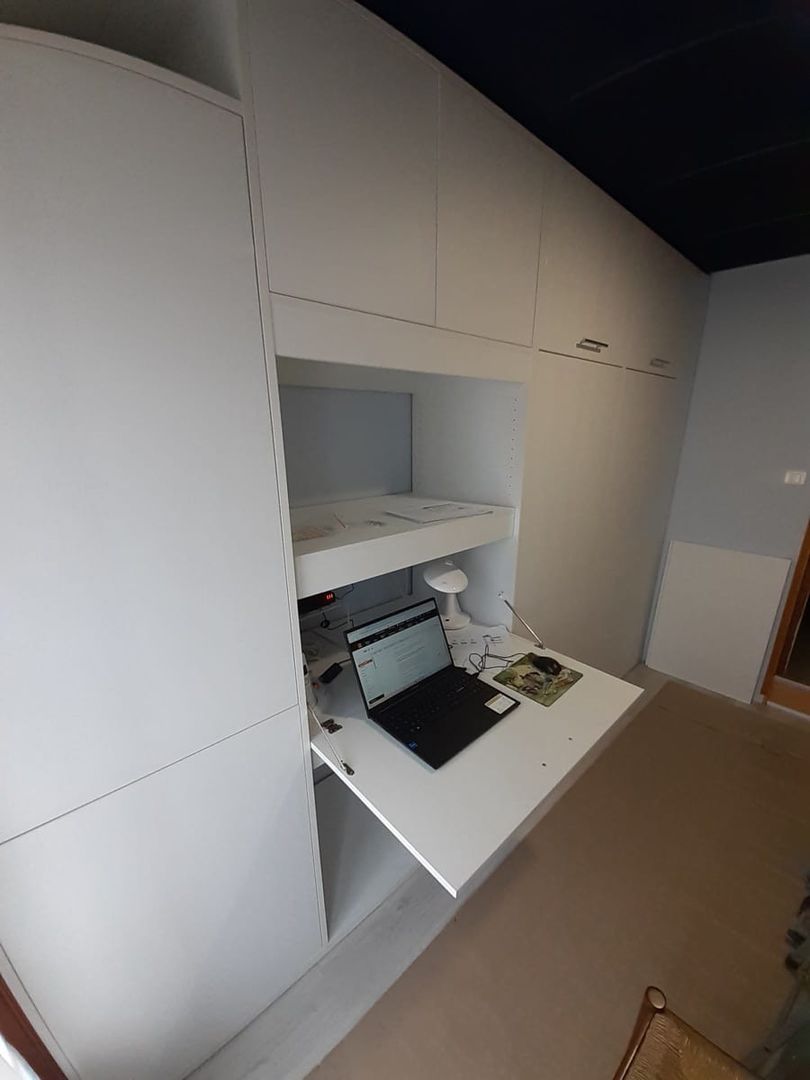 Meuble bureau abattant secrétaire