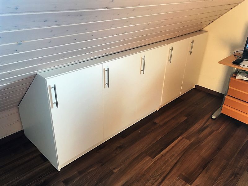 Meuble sous pente arrière sur-mesure - Vue 1