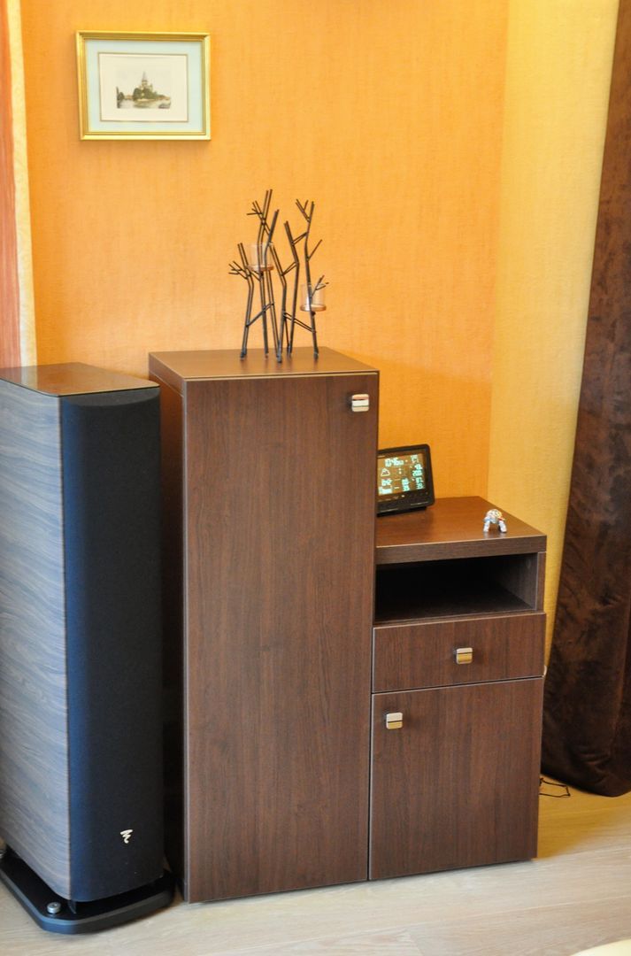 Meuble sur-mesure à hauteurs variables