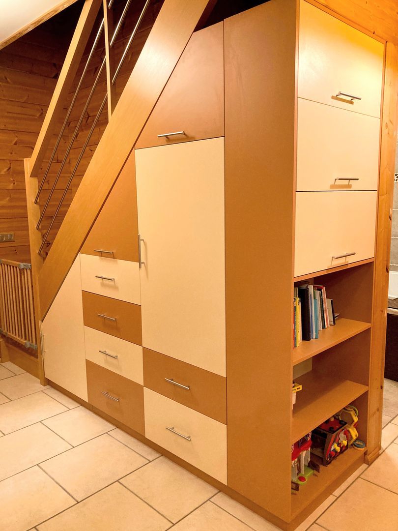 Aménagement sous escalier modulable