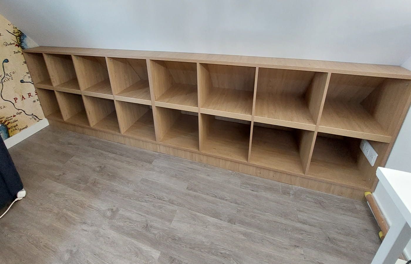 Meuble sous pente arrière sur mesure