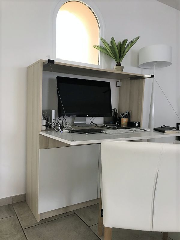 Bureau secrétaire sur-mesure - Vue 1
