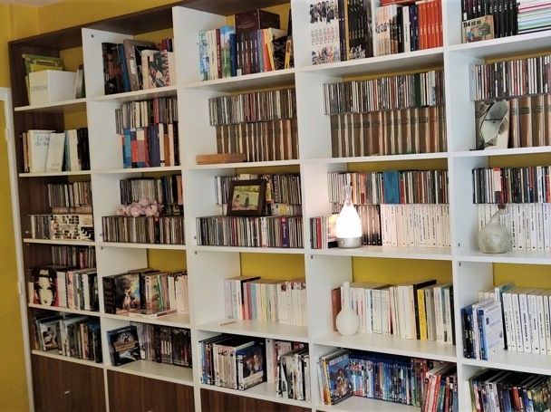 Bibliothèque faible profondeur sur mesure - Vue 1